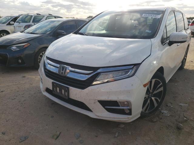 5FNRL6H90JB022636 - 2018 HONDA ODYSSEY EL WHITE photo 9