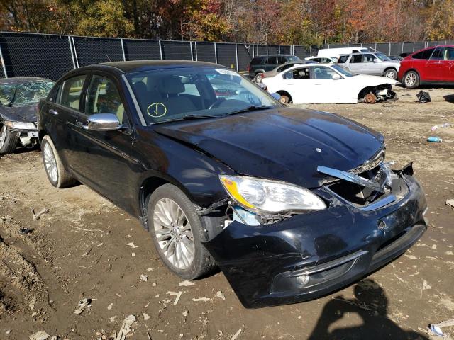 1C3BC2FB1BN604834 - 2011 CHRYSLER 200 LIMITE BLACK photo 1