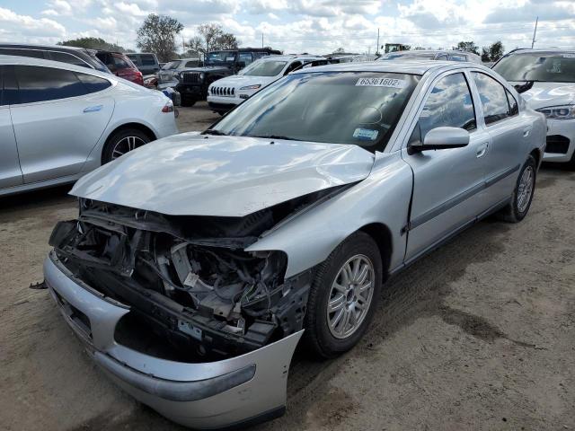 YV1RS61T842339316 - 2004 VOLVO S60 SILVER photo 2