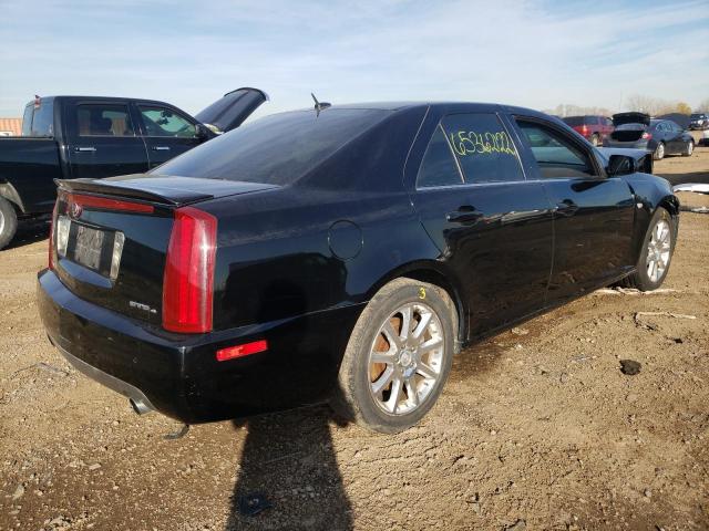 1G6DC67A050198485 - 2005 CADILLAC STS BLACK photo 4