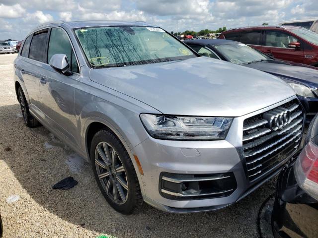 WA1VAAF75KD009201 - 2019 AUDI Q7 PRESTIG SILVER photo 1