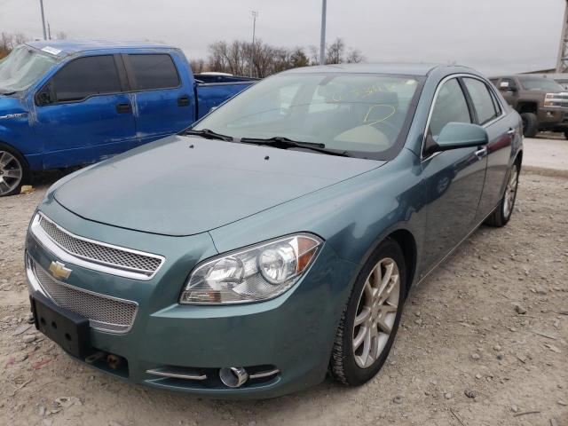 1G1ZK577694115749 - 2009 CHEVROLET MALIBU LTZ მწვანე ფოტო 2