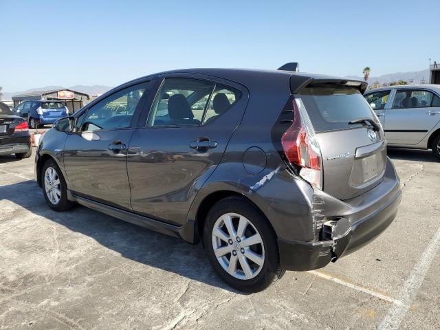 JTDKDTB39H1595216 - 2017 TOYOTA PRIUS C GRAY photo 3