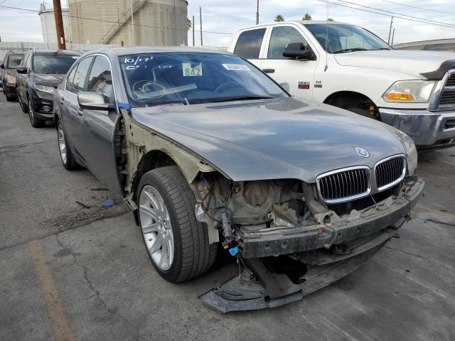 WBAGL634X2DP57939 - 2002 BMW 745 I GRAY photo 1