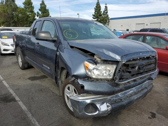 5TFRM5F11AX005144 - 2010 TOYOTA TUNDRA DOU BLUE photo 1