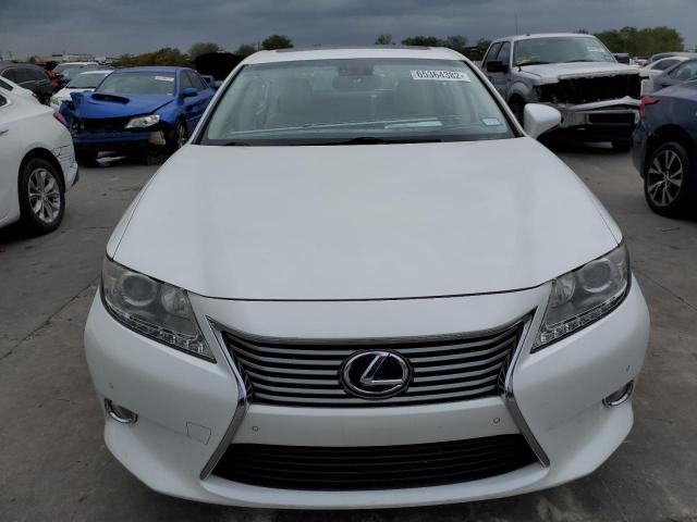 JTHBW1GG5D2008278 - 2013 LEXUS ES 300H WHITE photo 5