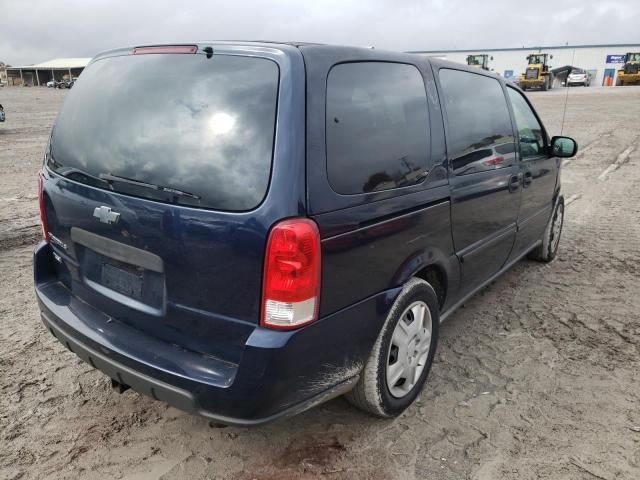 1GNDV23W57D167964 - 2007 CHEVROLET UPLANDER L BLUE photo 4