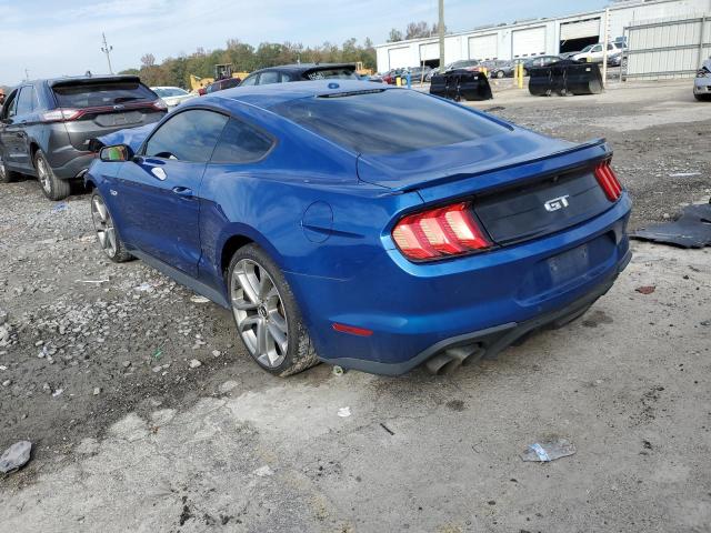 1FA6P8CF0J5158742 - 2018 FORD MUSTANG GT BLUE photo 3