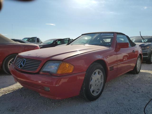 WDBFA67E9PF075295 - 1993 MERCEDES-BENZ 500 SL RED photo 2