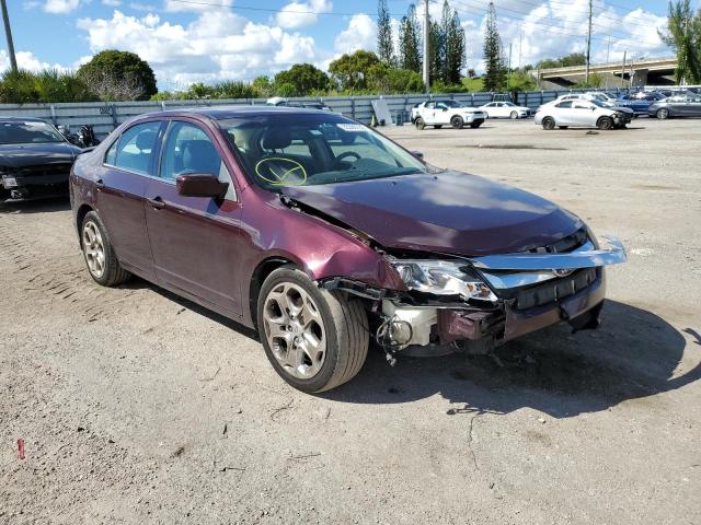 3FAHP0HA2BR346510 - 2011 FORD FUSION S F BURGUNDY photo 1