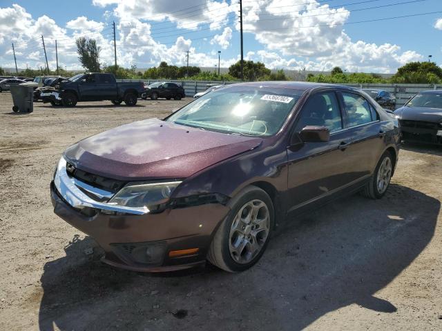 3FAHP0HA2BR346510 - 2011 FORD FUSION S F BURGUNDY photo 2