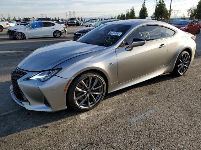 JTHGZ5BC0N5025577 - 2022 LEXUS RC 350 SILVER photo 2