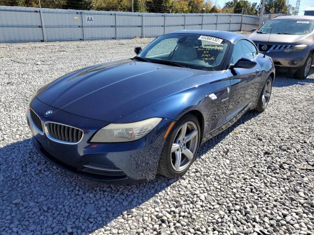 WBALM5C55AE162293 - 2010 BMW Z4 SDRIVE3 BLUE photo 2