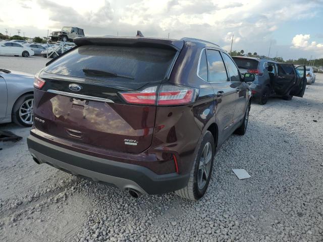 2FMPK3J90LBA95665 - 2020 FORD EDGE SEL MAROON photo 4