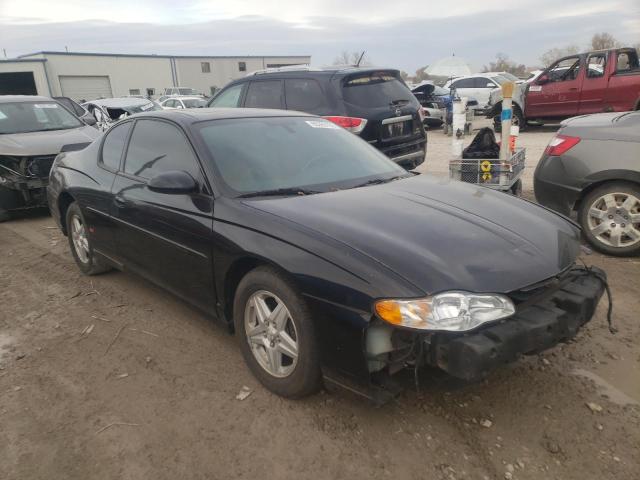 2G1WX12K749385023 - 2004 CHEVROLET MONTE CARL BLACK photo 1