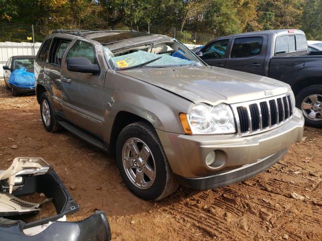 1J8HS58N95C689917 - 2005 JEEP GRAND CHER TAN photo 1