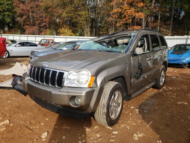 1J8HS58N95C689917 - 2005 JEEP GRAND CHER TAN photo 2