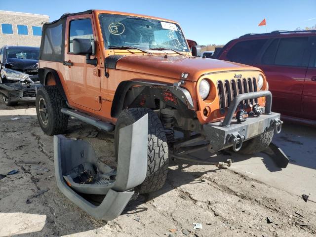 1J4AA2D13AL176874 - 2010 JEEP WRANGLER S ORANGE photo 1
