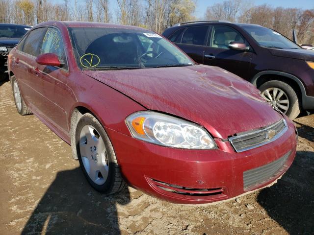 2G1WV58K381266801 - 2008 CHEVROLET IMPALA 50T MAROON photo 1