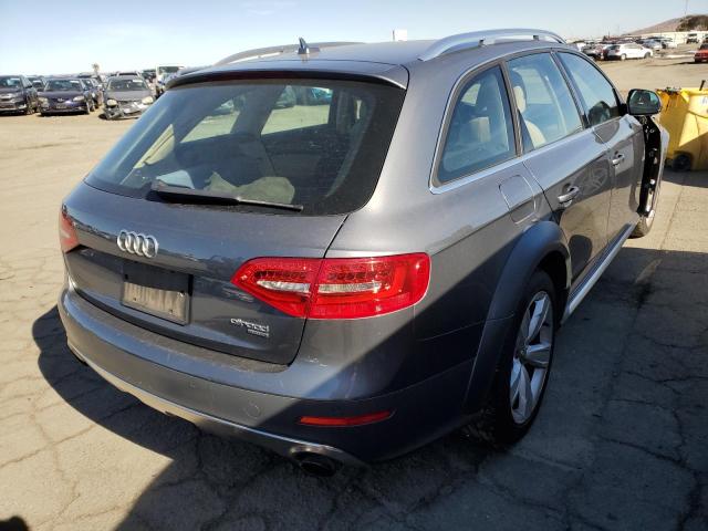 WA1UFAFL1EA070058 - 2014 AUDI A4 ALLROAD GRAY photo 4