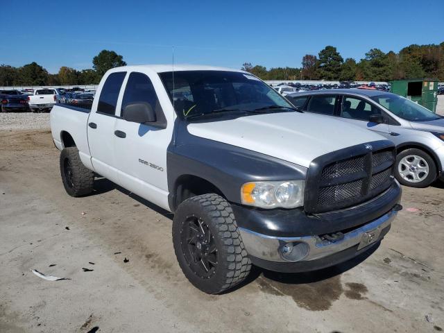 3D7KU28CX3G789738 - 2003 DODGE RAM 2500 S WHITE photo 1