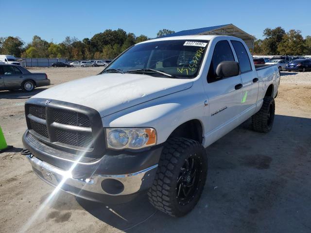 3D7KU28CX3G789738 - 2003 DODGE RAM 2500 S WHITE photo 2