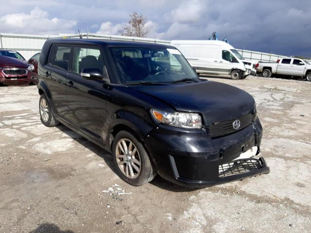 JTLKE50E381015444 - 2008 TOYOTA SCION XB Schwarz Foto 1
