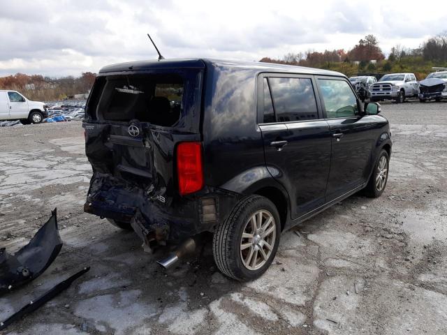 JTLKE50E381015444 - 2008 TOYOTA SCION XB Schwarz Foto 4