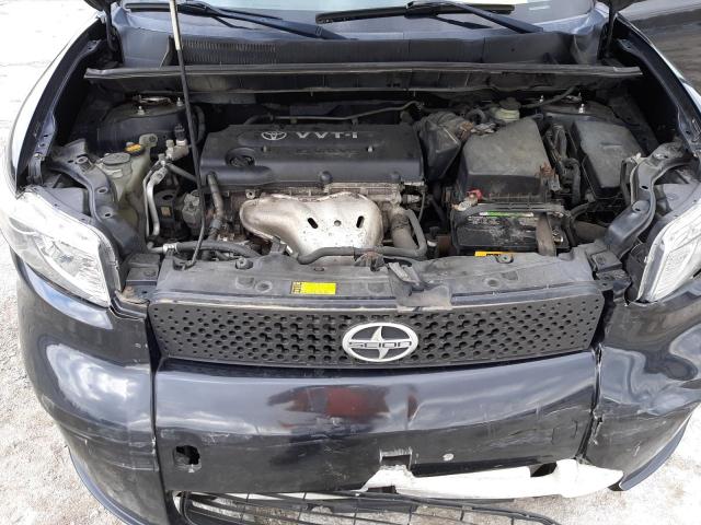 JTLKE50E381015444 - 2008 TOYOTA SCION XB Schwarz Foto 7