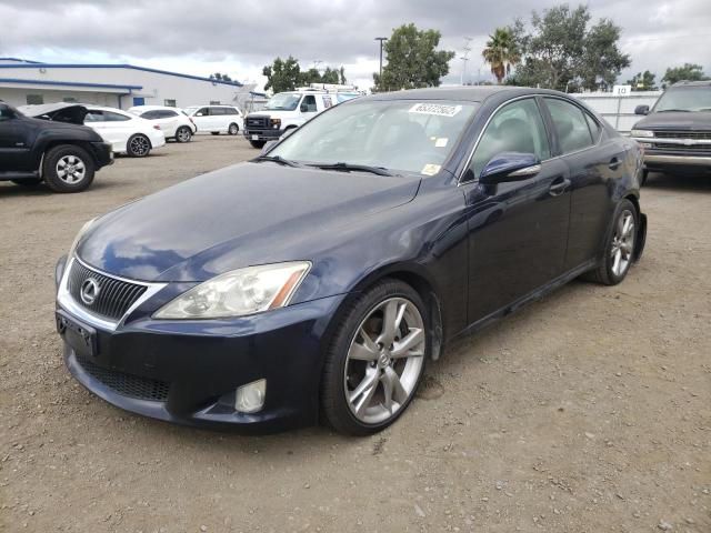 JTHBF5C21A5128638 - 2010 LEXUS IS 250 BLUE photo 2