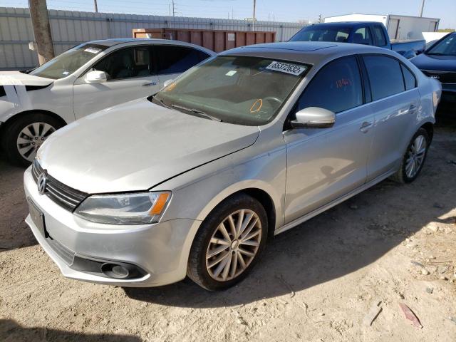 3VWLX7AJ7BM376961 - 2011 VOLKSWAGEN JETTA SEL SILVER photo 2