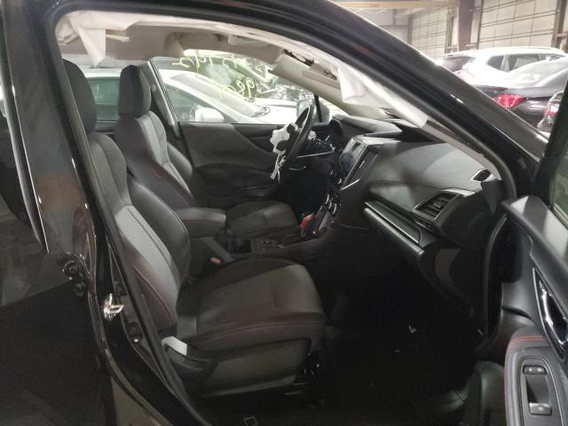 JF2SKAJC2NH426915 - 2022 SUBARU FORESTER S BLACK photo 5