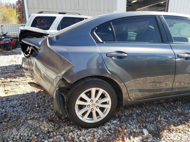 19XFB2F9XCE037641 - 2012 HONDA CIVIC EXL Boz foto 9