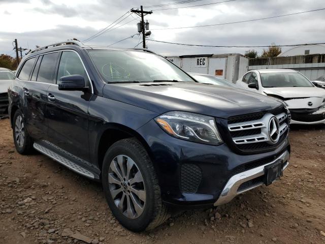 4JGDF6EE0KB232043 - 2019 MERCEDES-BENZ GLS 450 4M BLUE photo 1