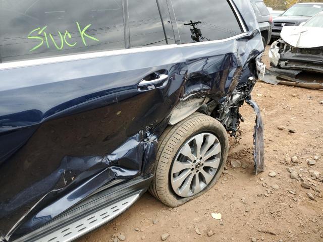4JGDF6EE0KB232043 - 2019 MERCEDES-BENZ GLS 450 4M BLUE photo 9