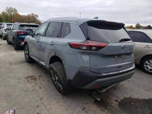 5N1AT3CB7MC685866 - 2021 NISSAN ROGUE SL GRAY photo 3