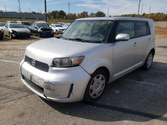 JTLKE50E891067055 - 2009 TOYOTA SCION XB Gümüş fotoğraf 2