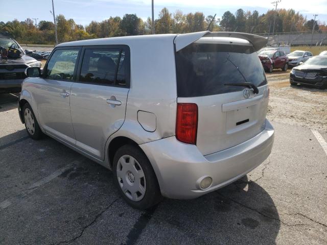 JTLKE50E891067055 - 2009 TOYOTA SCION XB Gümüş fotoğraf 3