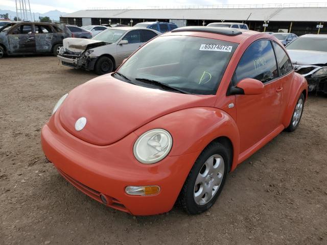3VWCK21C33M421155 - 2003 VOLKSWAGEN NEW BEETLE 红色 照片 2