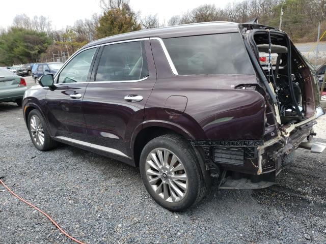 KM8R54HE0LU034030 - 2020 HYUNDAI PALISADE L BURGUNDY photo 2