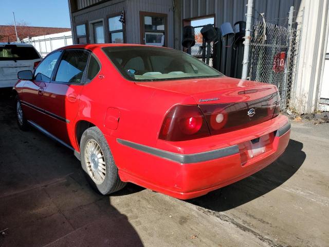 2G1WF55K1Y9154114 - 2000 CHEVROLET IMPALA RED photo 3