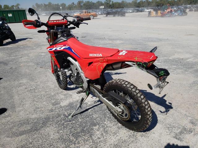 JH2PD1111NK302819 - 2022 HONDA CRF450 L RED photo 3