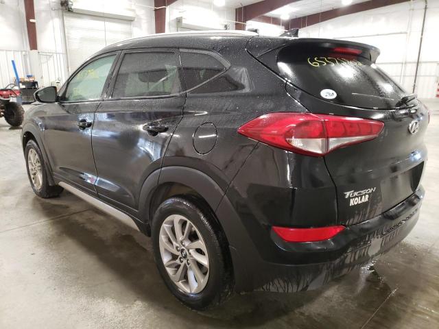 KM8J3CA43JU836440 - 2018 HYUNDAI TUCSON SEL BLACK photo 3