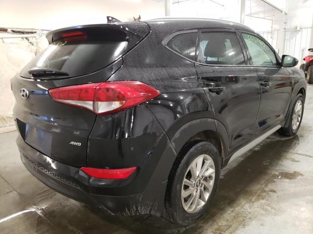 KM8J3CA43JU836440 - 2018 HYUNDAI TUCSON SEL BLACK photo 4