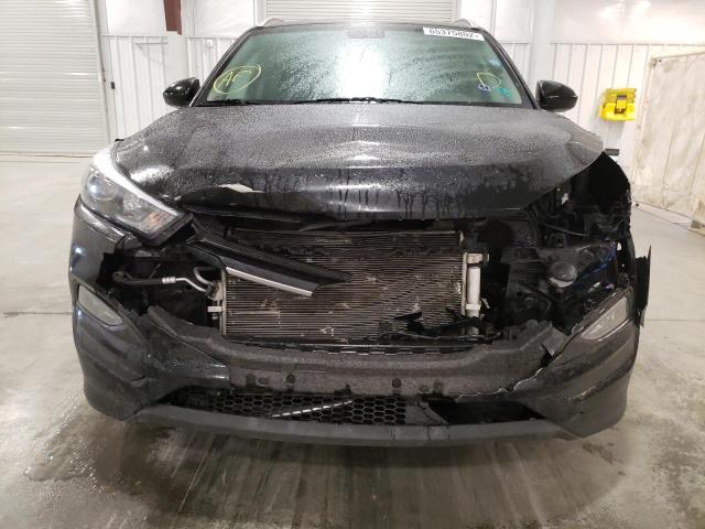 KM8J3CA43JU836440 - 2018 HYUNDAI TUCSON SEL BLACK photo 9