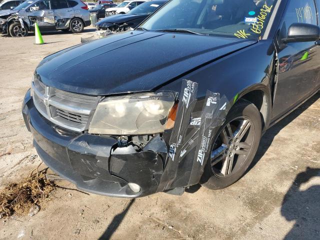 1B3CC5FB4AN235663 - 2010 DODGE AVENGER R/ BLACK photo 9