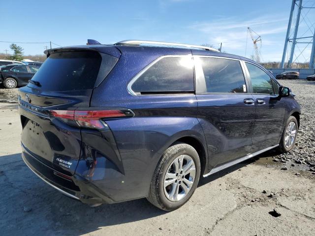 5TDESKFC6NS066988 - 2022 TOYOTA SIENNA LIM BLUE photo 4