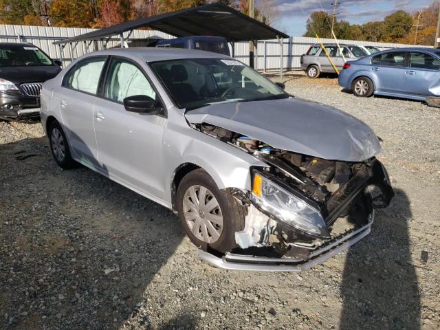 3VW2K7AJ5FM409312 - 2015 VOLKSWAGEN JETTA BASE 银色 照片 1