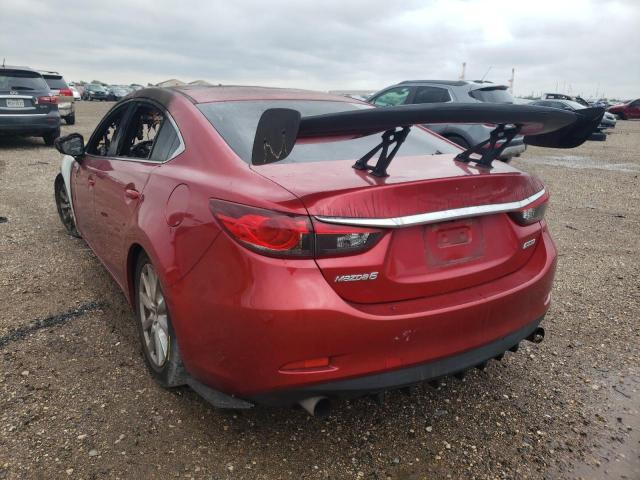 JM1GJ1U5XG1424703 - 2016 MAZDA 6 SPORT RED photo 3