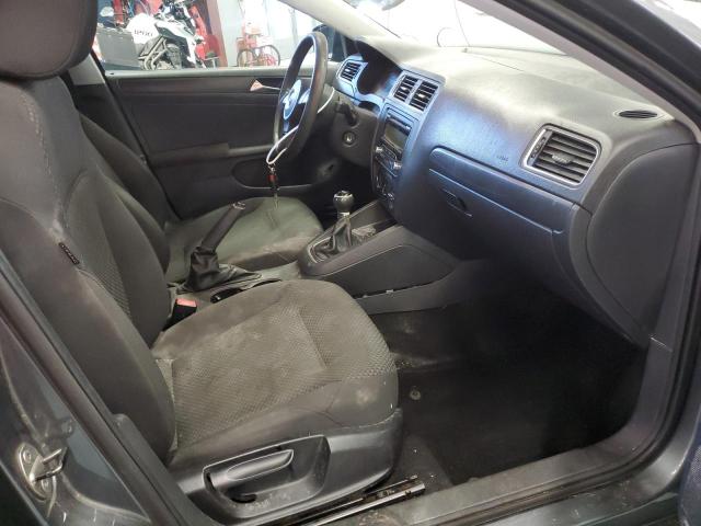 3VW1K7AJ7BM393989 - 2011 VOLKSWAGEN JETTA BASE 灰色 照片 5